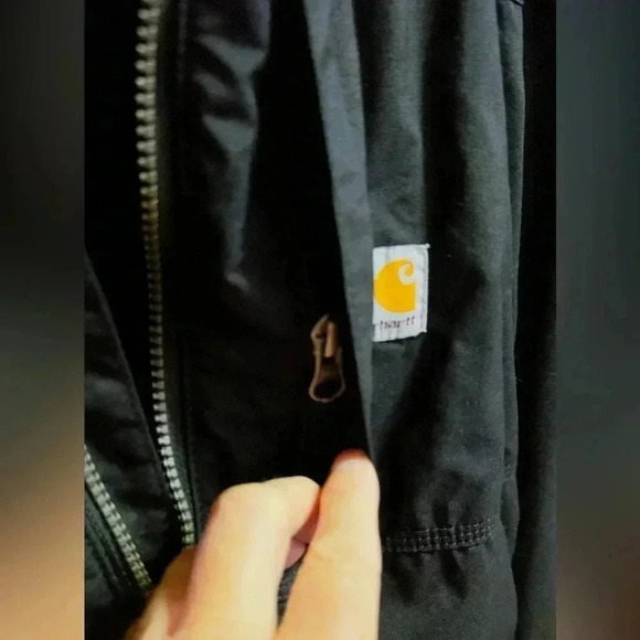 Men’s Carhartt Full Swing Rain Defender Jacket Size  L - Picture 7 of 7
